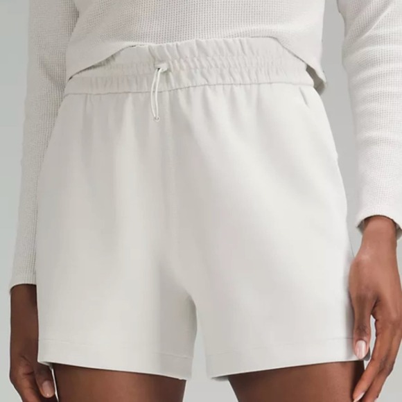 lululemon athletica Pants - Lululemon Softstreme High-Rise Short 4", Bone, Size 8